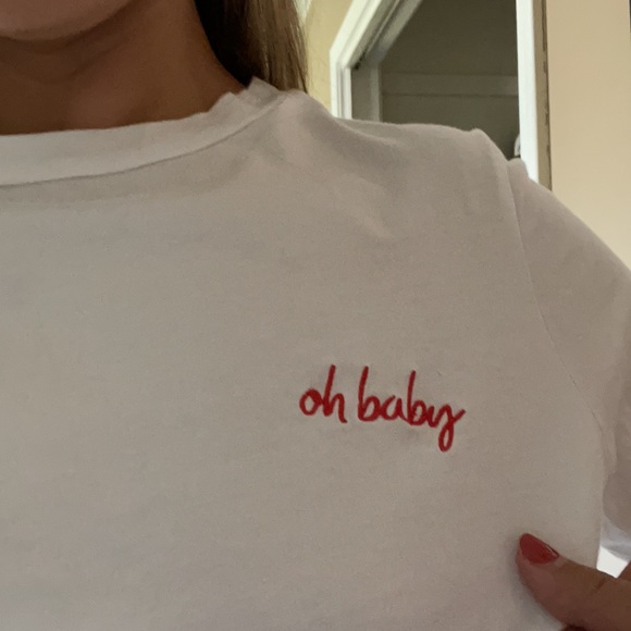 Oh Baby white tee - Picture 3 of 3